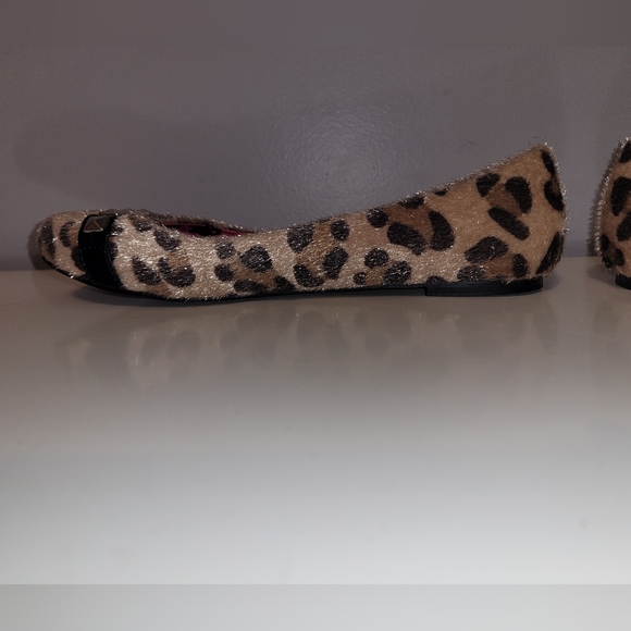 Abbey Dawn by Avril Lavigne MFP Leopard Ballerinas, VGUC, Size 37 - Picture 6 of 10